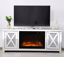 Load image into Gallery viewer, Puccini Console Table TV stand + fire place
