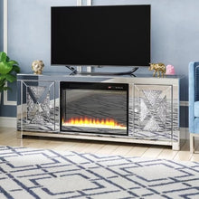 Load image into Gallery viewer, Puccini Console Table TV stand + fire place
