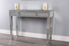 Load image into Gallery viewer, Brentilli Mirrored (With Easy Sliding Drawer) 110W x 40D x 80H cm Console Table
