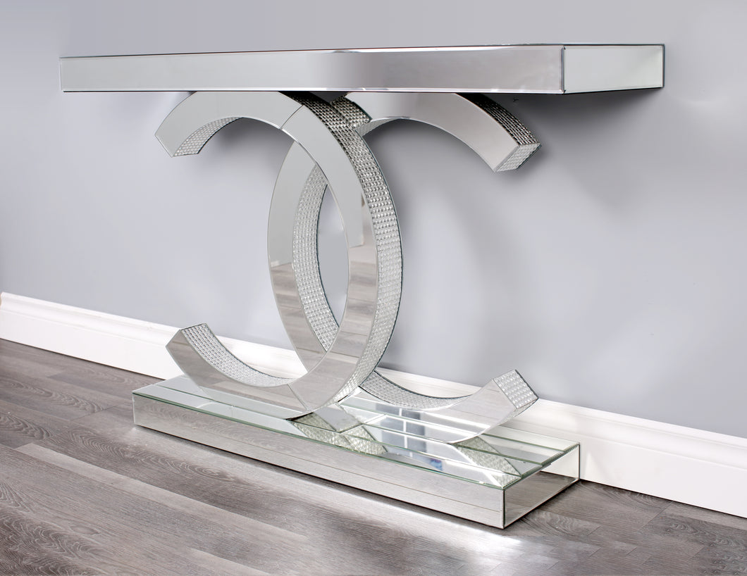 Cocolini Mirrored Console Table