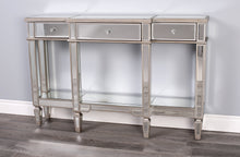 Load image into Gallery viewer, Giraldo 140W x 90H x 30D cm (With 3 Drawers) Mirrored Buffet Console Table
