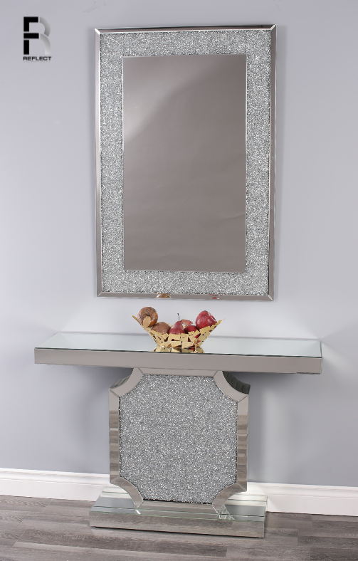 Mirror shop wall table