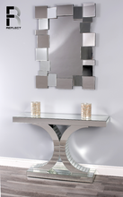 Load image into Gallery viewer, Radaccio Console Table and Mirror Set
