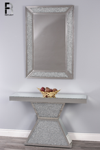 Load image into Gallery viewer, Rosella Mirrored Console Table and Matching Mirror Set
