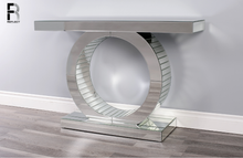 Load image into Gallery viewer, Trento Mirrored Console Table and Mirror Set
