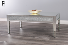 Load image into Gallery viewer, Verdanti Mirrored Coffee Table With Crushed Diamonds 122 x 49 x 74 CM

